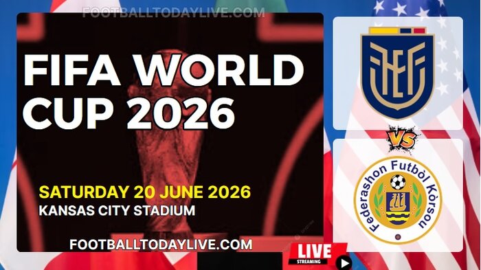 (Ecuador Vs Curacao) Match 34 - 2026 FIFA WC Live Stream & Replay