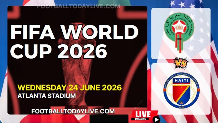 (Morocco Vs Haiti) Match 50 - 2026 FIFA WC Live Stream & Replay