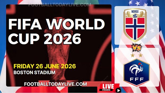 (Norway Vs France) Match 61 - 2026 FIFA WC Live Stream & Replay slider