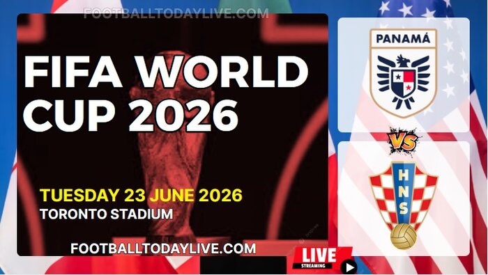 (Panama Vs Croatia) Match 46 - 2026 FIFA WC Live Stream & Replay slider