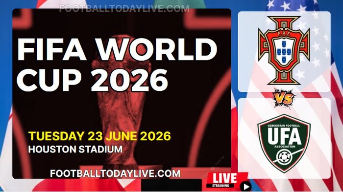 (Portugal Vs Uzbekistan) Match 47 - 2026 FIFA WC Live Stream & Replay