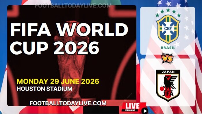 (Brazil Vs Japan) Match 76 - 2026 FIFA WC Live Stream & Replay slider