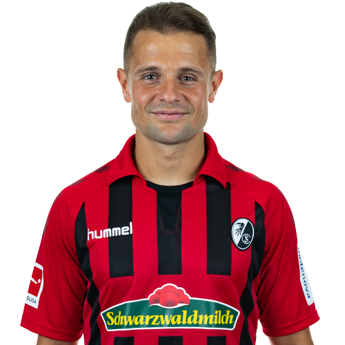 Amir Abrashi  SC Freiburg 2019 2020 Fußball Autogrammkarte signiert 100004