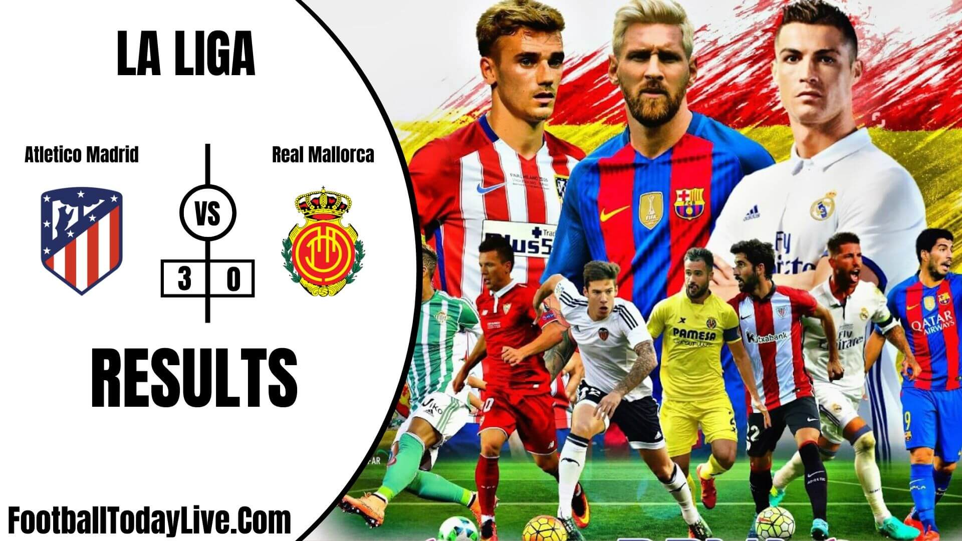 Atletico Madrid Vs Real Mallorca | La Liga Week 34 Results 2020