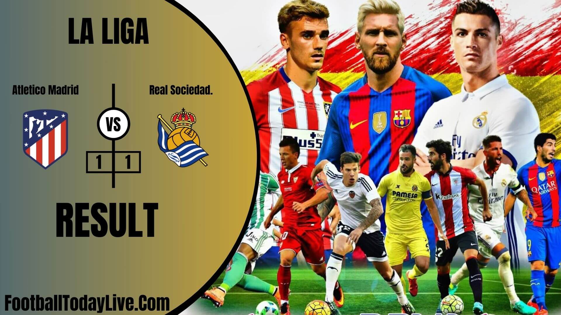 Atletico Madrid Vs Real Sociedad | La Liga Week 38 Result 2020
