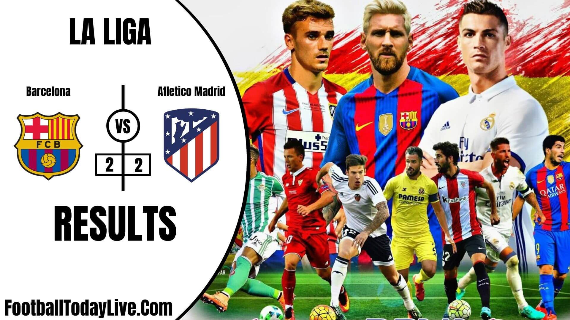 Barcelona Vs Atletico Madrid | La Liga Week 33 Result 2020