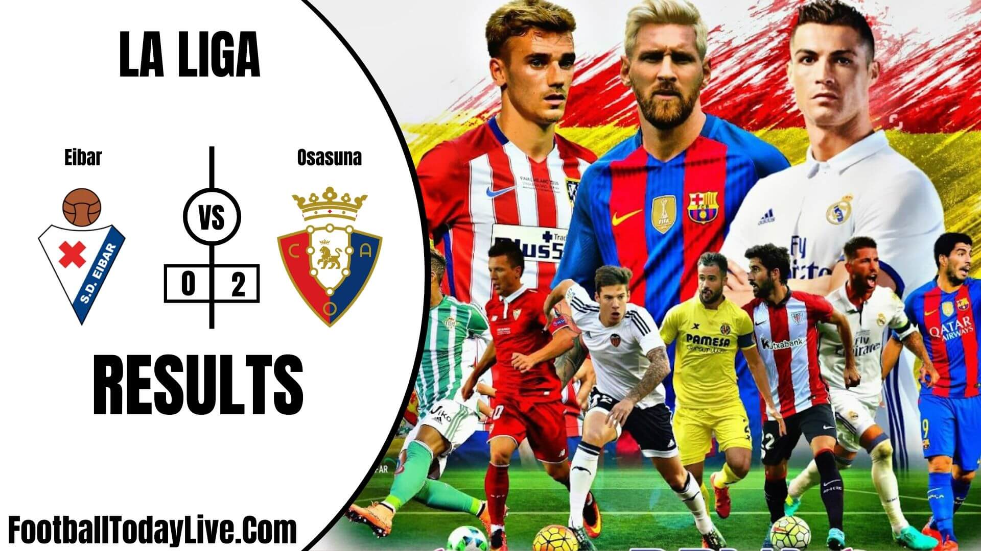 Eibar Vs Osasuna | La Liga Week 33 Result 2020