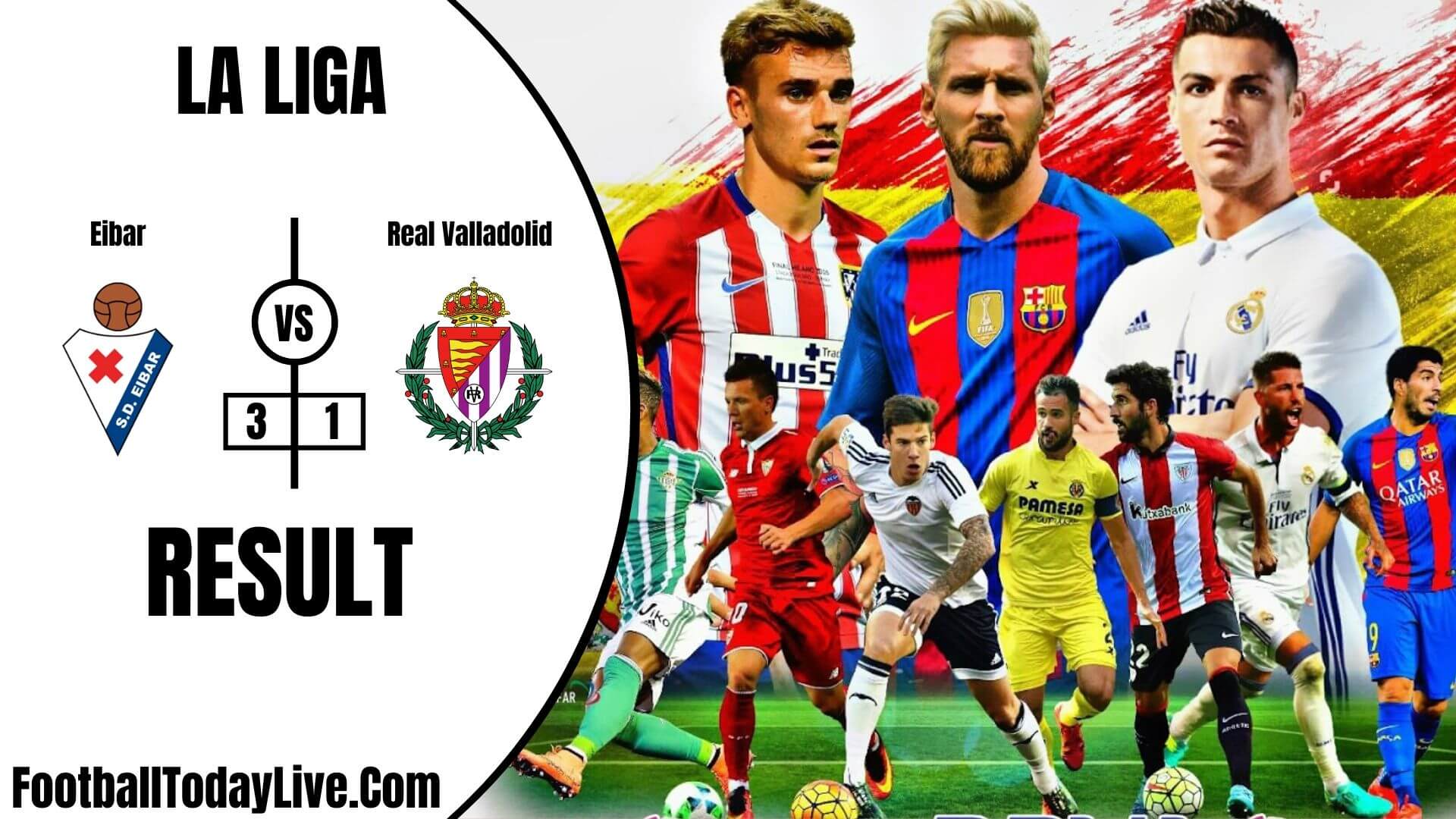 Eibar Vs Real Valladolid | La Liga Week 37 Result 2020