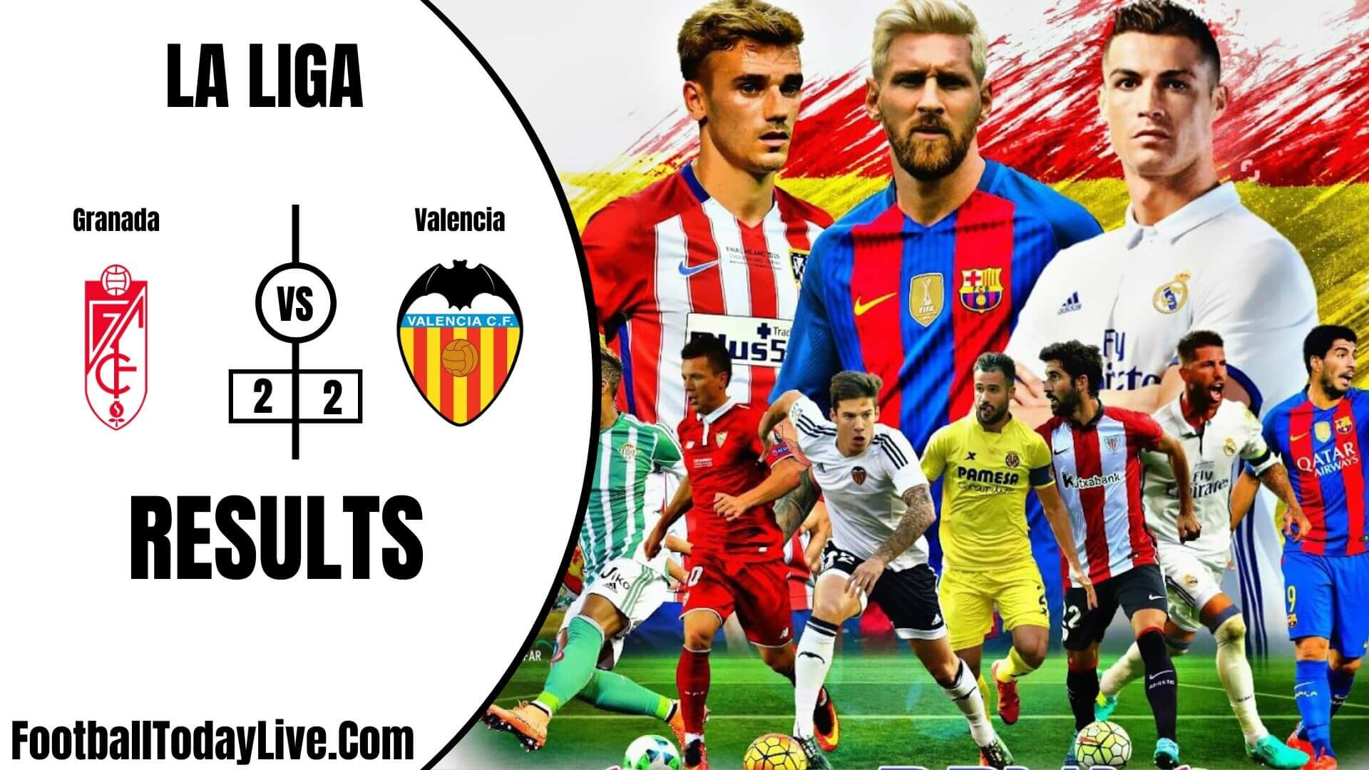 Granada Vs Valencia | La Liga Week 34 Result 2020