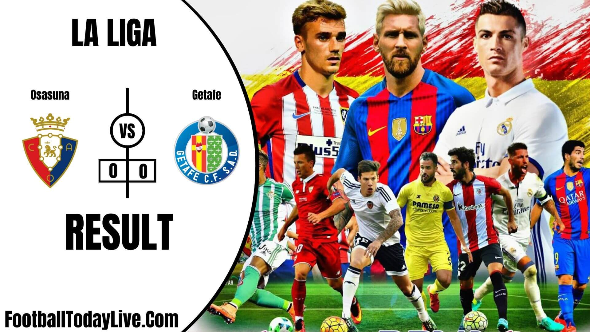 Osasuna Vs Getafe | La Liga Week 34 Result 2020