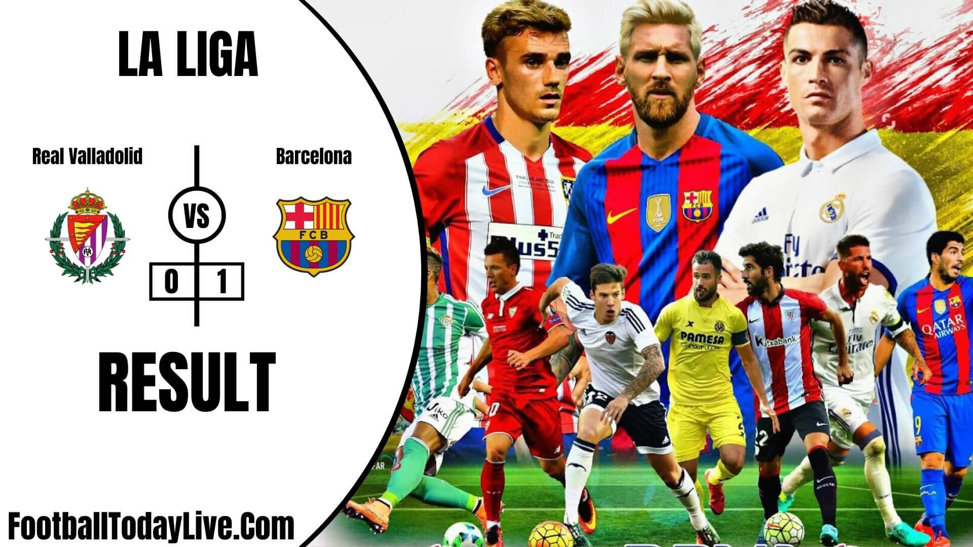 Real Valladolid Vs Barcelona | La Liga Week 36 Result 2020