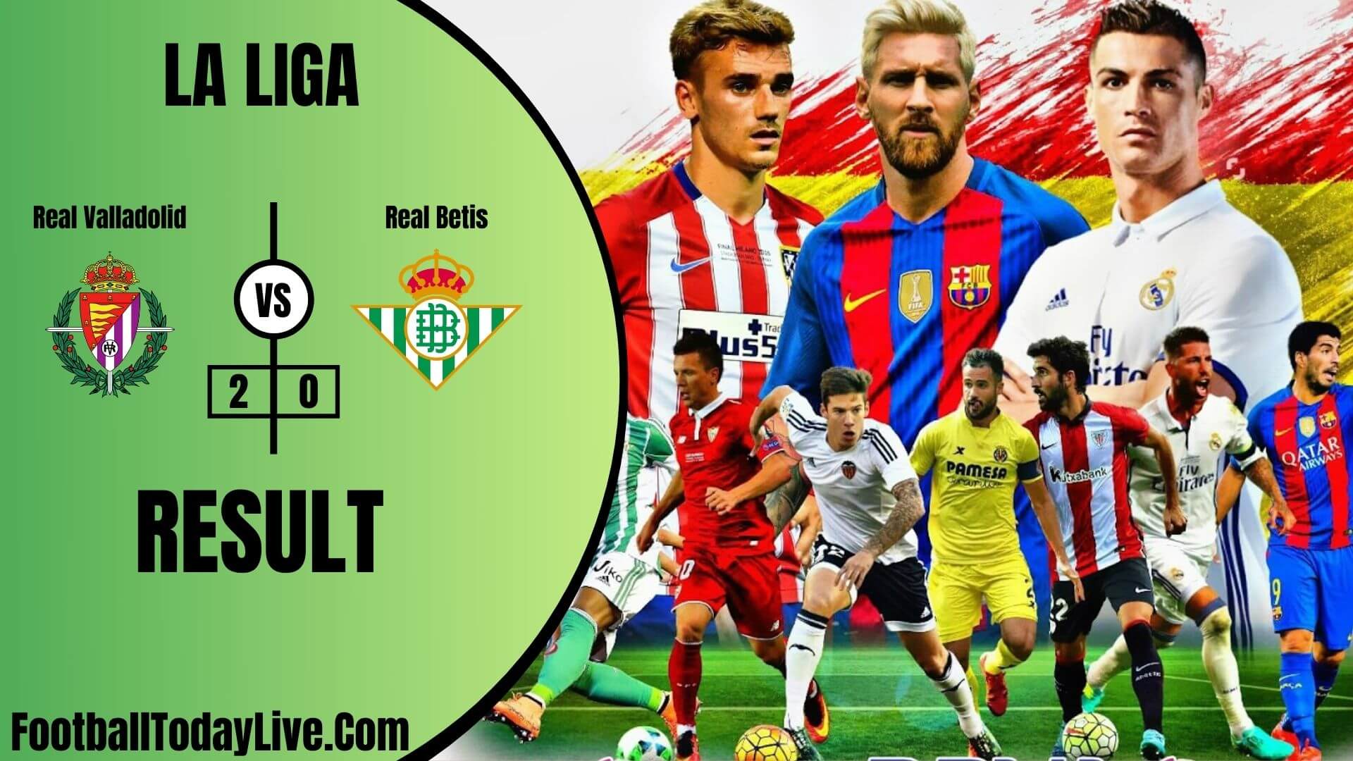 Real Valladolid Vs Real Betis | La Liga Week 38 Result 2020