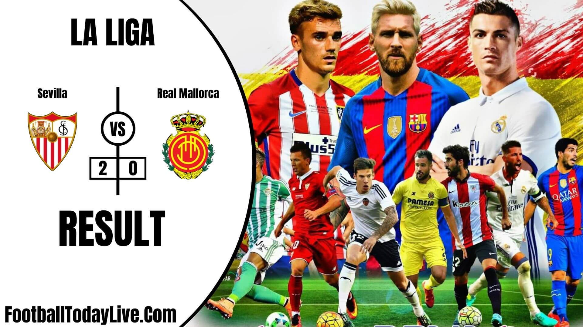 Sevilla Vs Real Mallorca | La Liga Week 36 Result 2020
