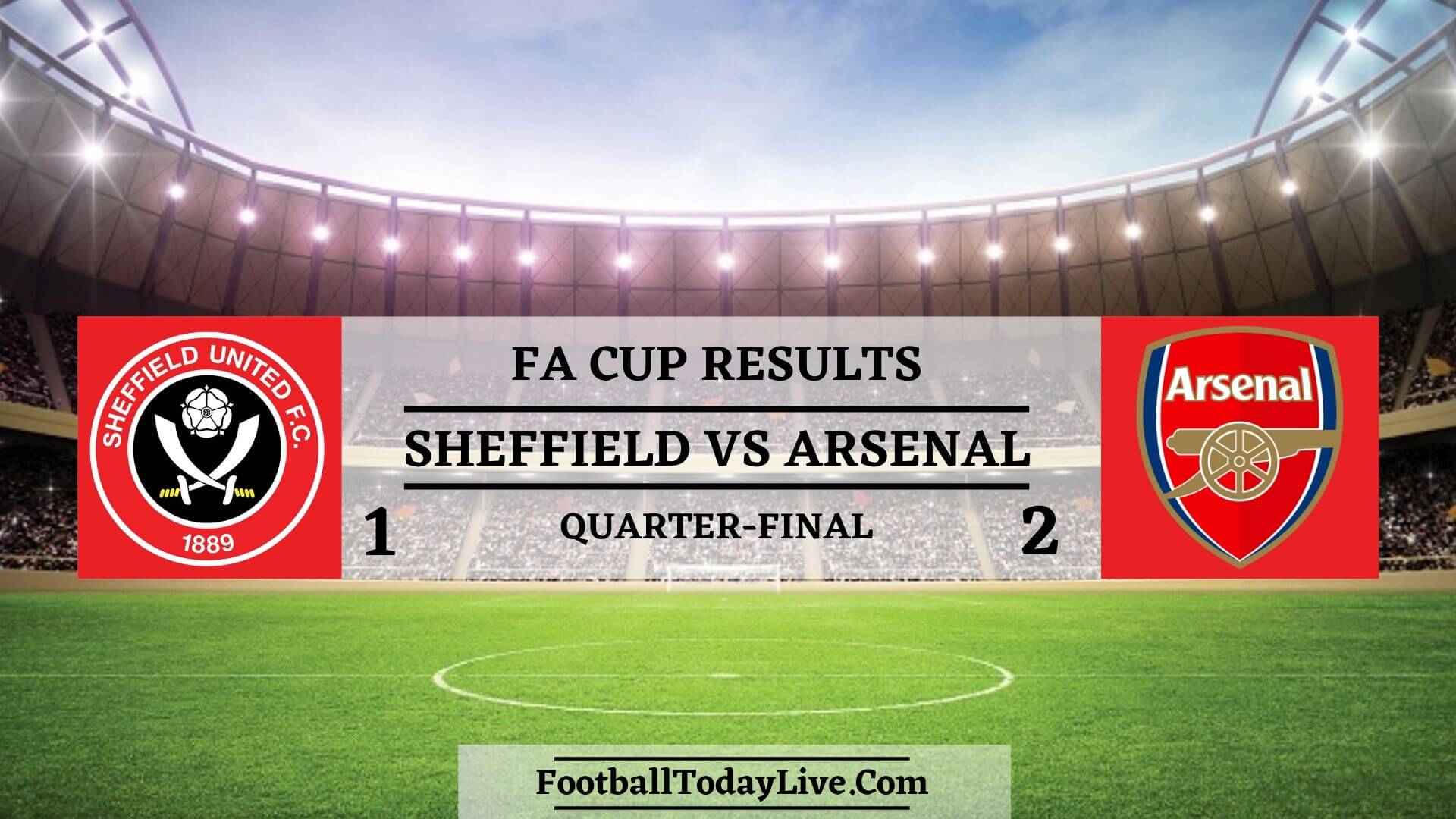 Sheffield United Vs Arsenal | FA Cup Quarter-Final Result 2020